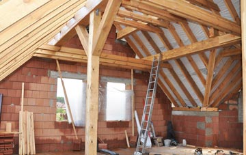 Howlett End attic trusses